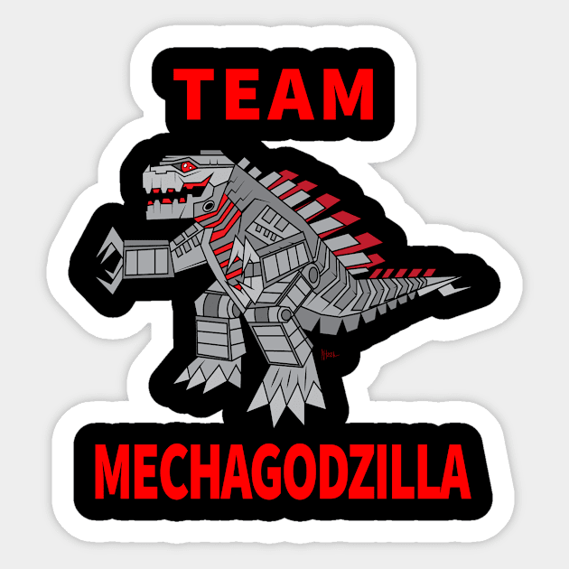 Team Mecha-G Sticker by HooberDoodle